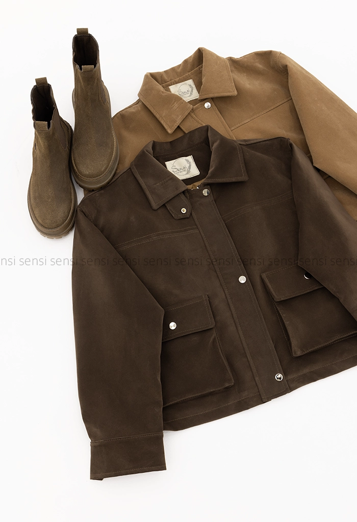 بامبر جلو زیپ جیر کد1005191